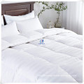 100% Cotton All Seasons White Stripe Comforter Insert for Hotel